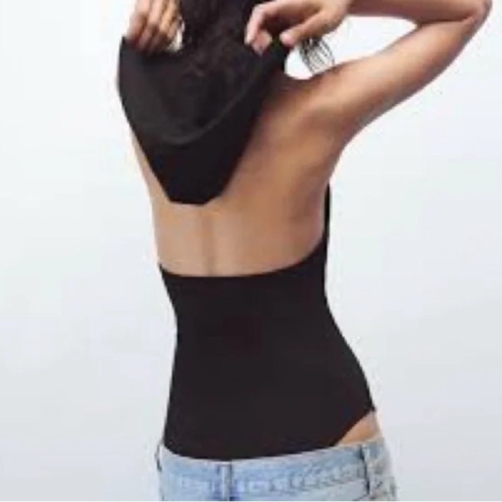 Zara Black Bodysuit - Picture 2 of 2